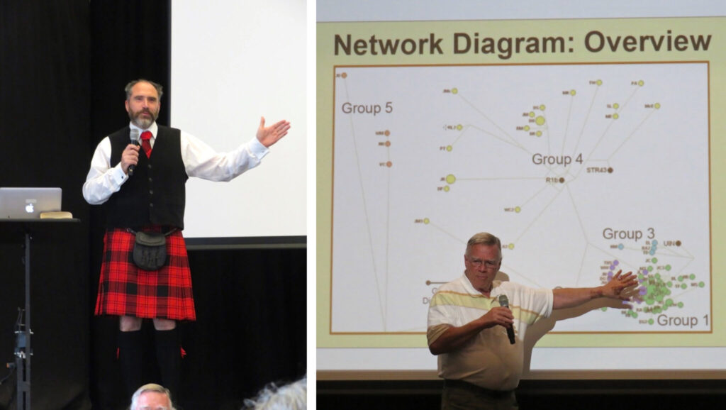 Clan Ewing lectures: Thor Ewing on clan history and David Ewing on our Y-DNA
